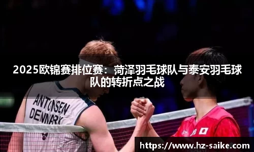 2025欧锦赛排位赛：菏泽羽毛球队与泰安羽毛球队的转折点之战